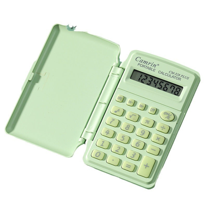 Mini Scientific Calculator – Portable Flip Cover Calculator for