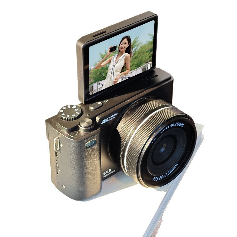 Dual Camera HD Digital Camera – Flip Screen Selfie & Video Camera