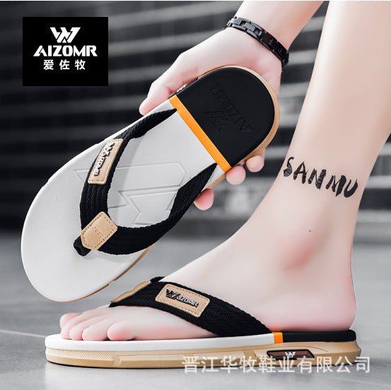 Aizomr EVA Quick-Drying Non-Slip Flip-Flops with Custom Logo
