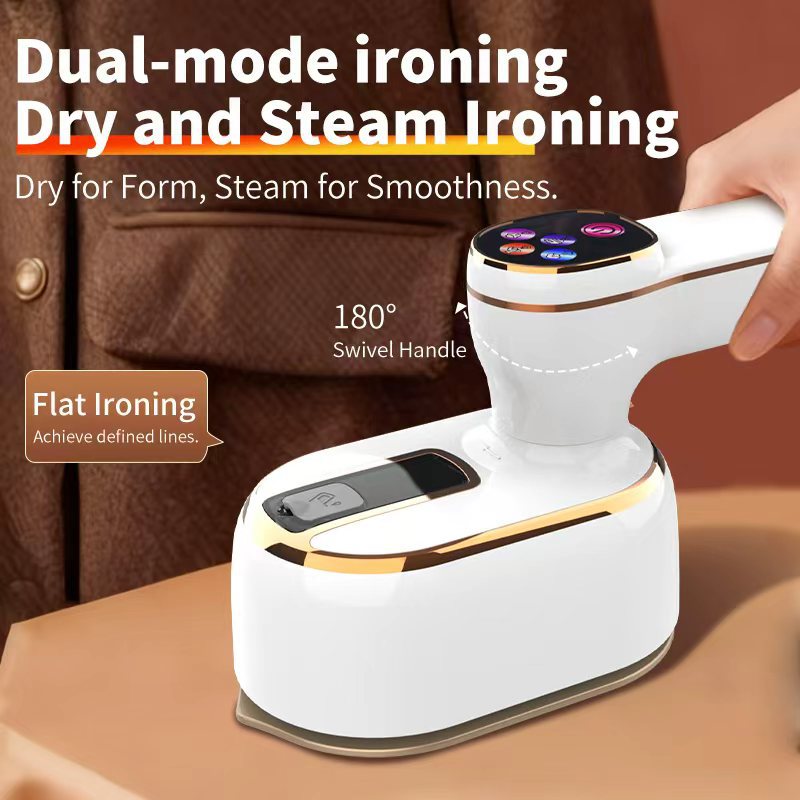 Portable Rotary Handheld Steam Iron for Home & Commercial Use