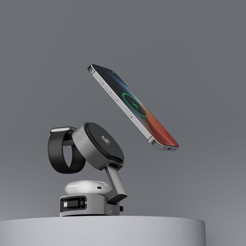 3-in-1 Wireless 15W Fast Charging Station