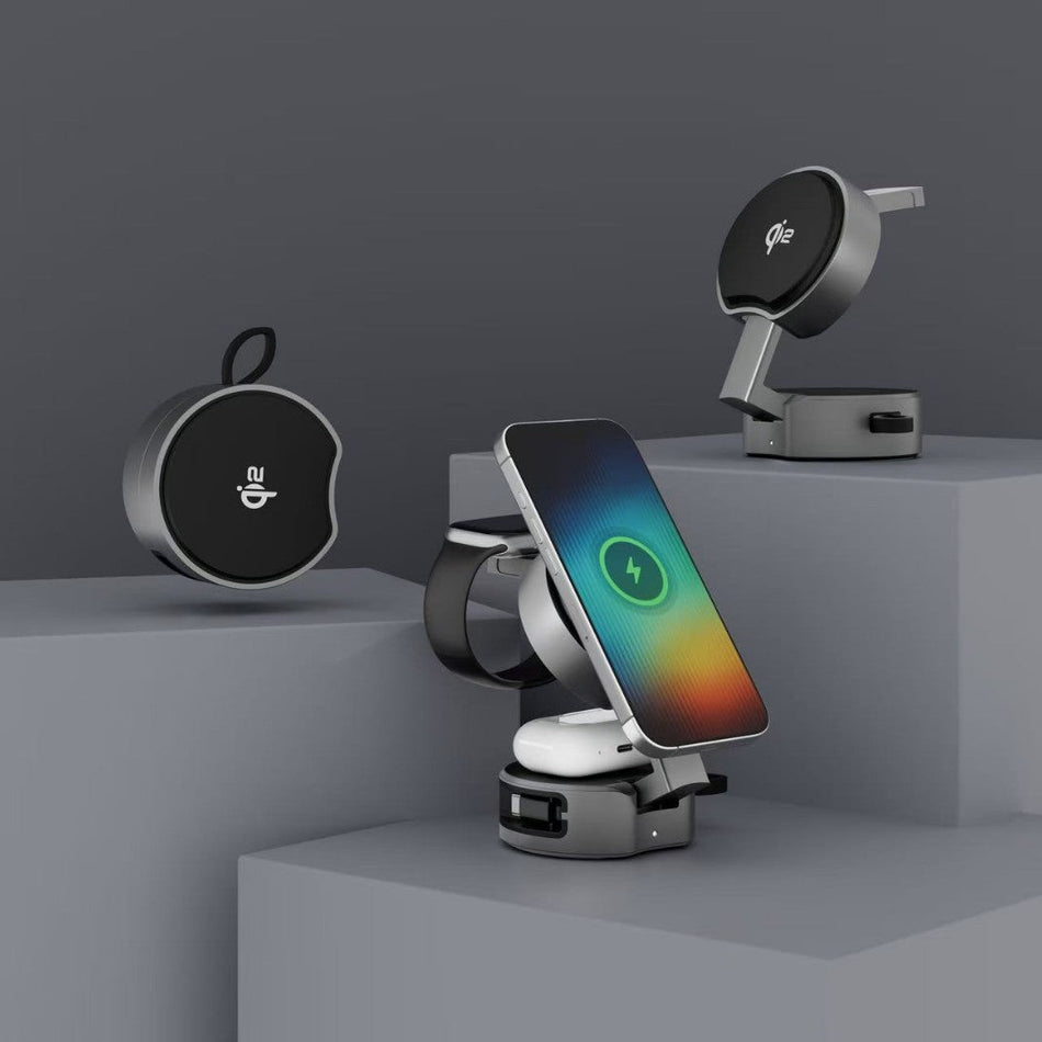 3-in-1 Wireless 15W Fast Charging Station
