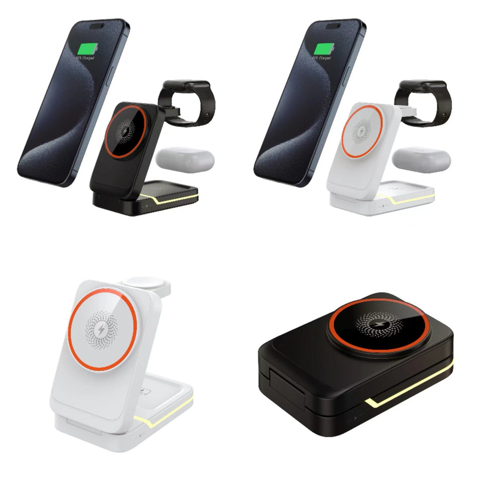 4-in-1 Magnetic Wireless Charging Station