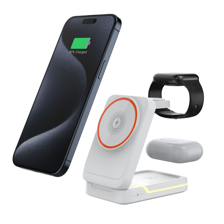 4-in-1 Magnetic Wireless Charging Station