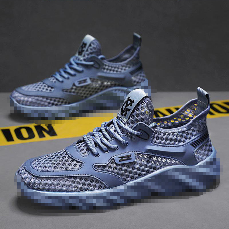Men's Hollow Lace-Up Soft Sole Casual Running Sports Shoes