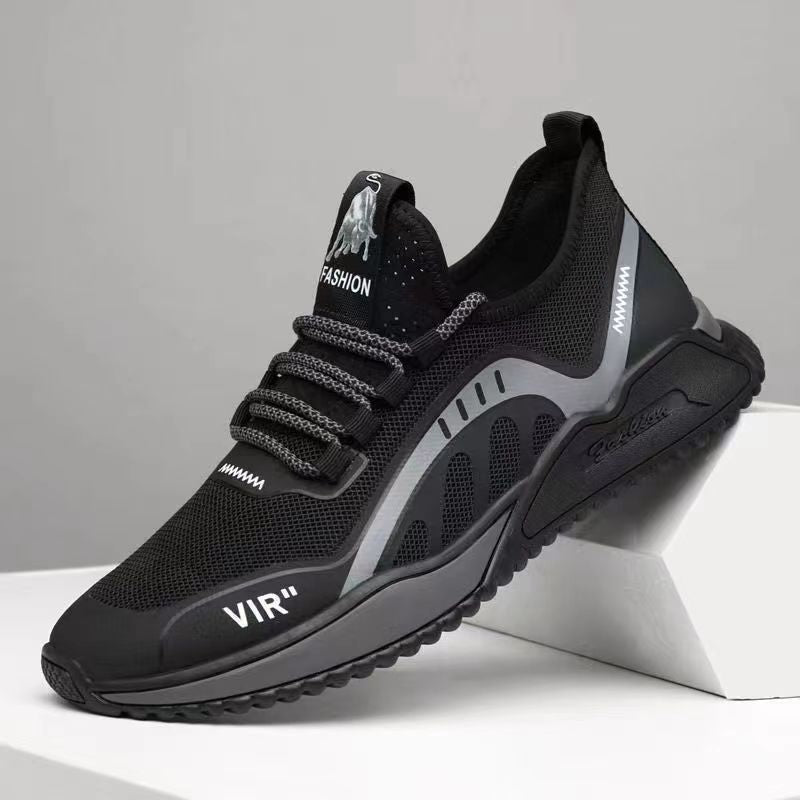 Men's Fly Woven Mesh Breathable Non-Slip Sports Shoes