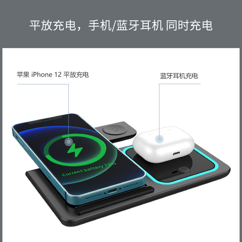 15W 3-in-1 Wireless Charging Station