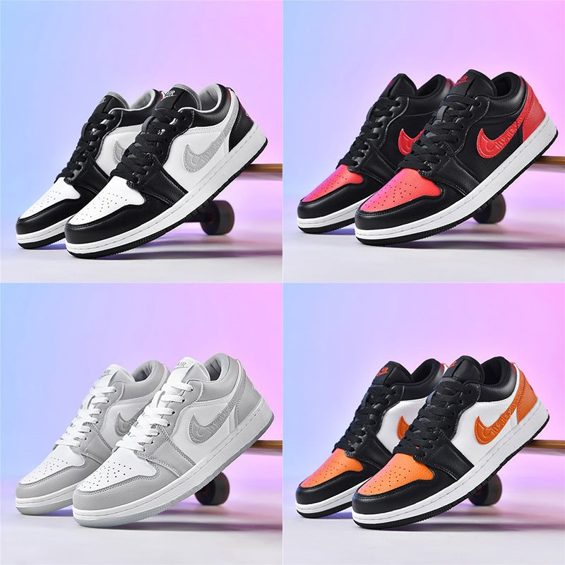 Unisex Low-Top Casual Sports Sneakers with Cushioned Sole