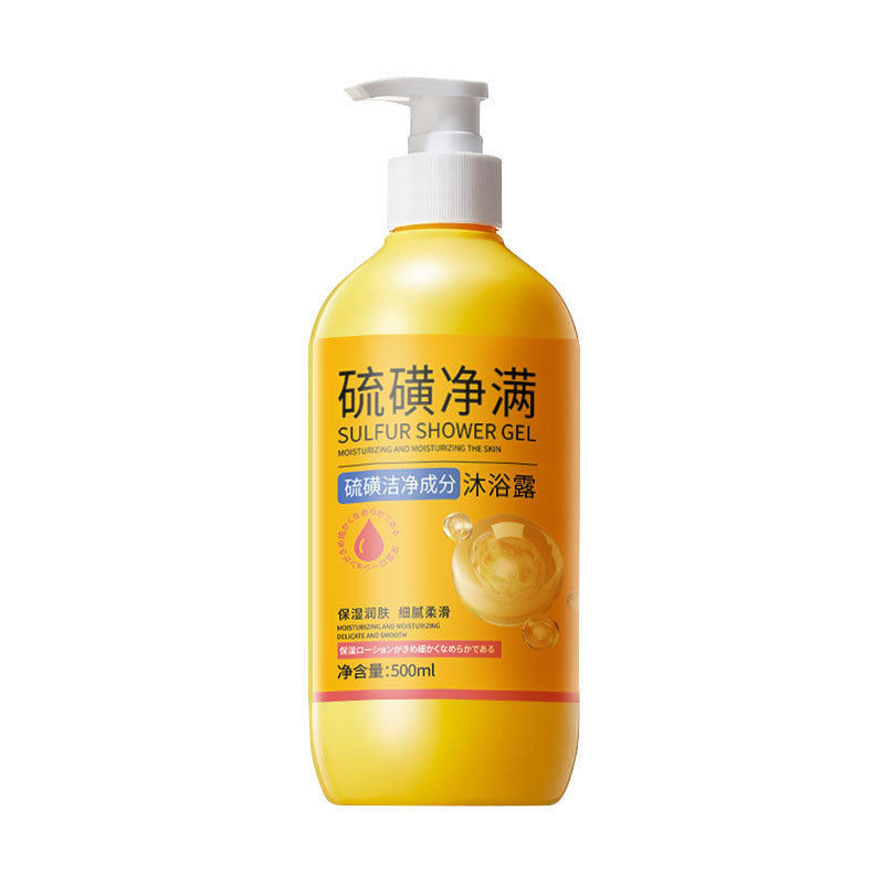 Sulfur Shower Gel Deep Cleansing & Moisturizing Body Wash