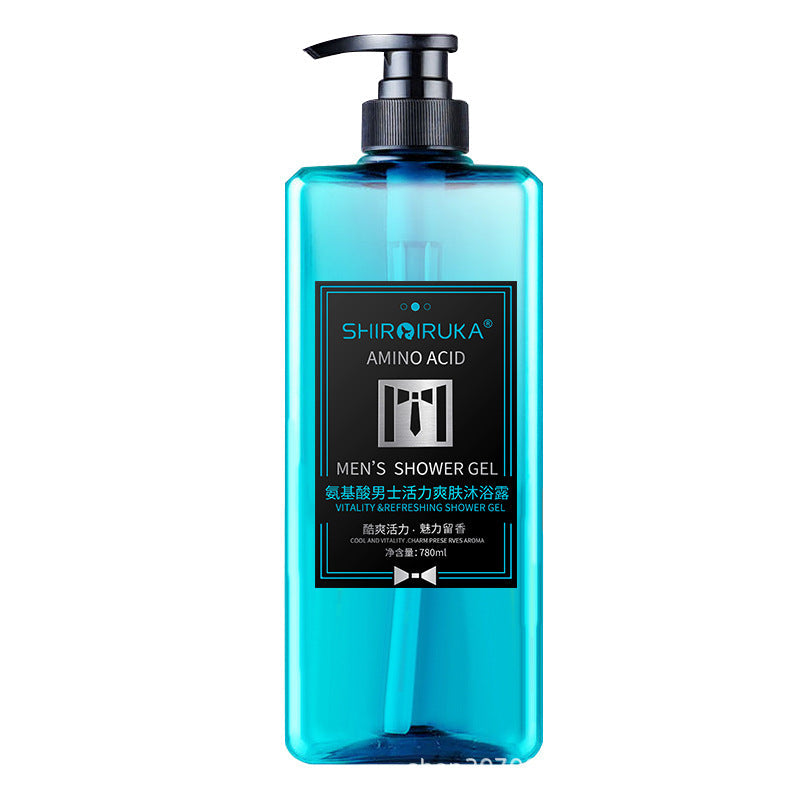 White Dolphin Amino Acid Men's Perfume Shower Gel with Oil