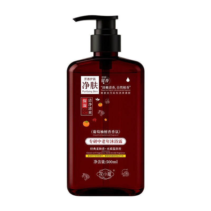 Huaxiaokou Grapefruit Sandalwood Shower Gel 500ml Moisturizing