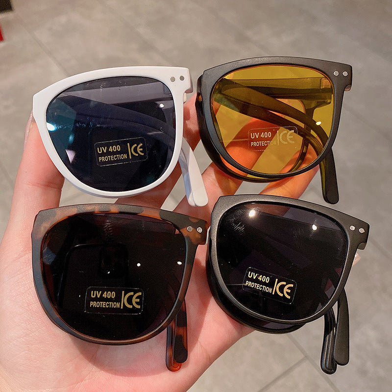 Kids Foldable UV Protection Sunglasses – Cute Fashion Eyewear for
