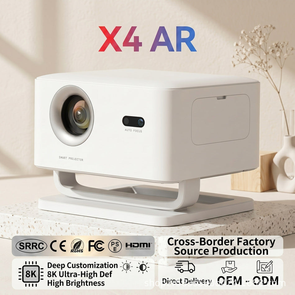 X4Ar 8K Auto Focus Smart Projector with Advanced Display