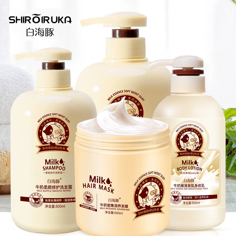 Beauty Path Milk Shower Gel 3-in-1 Moisturizing Body Care