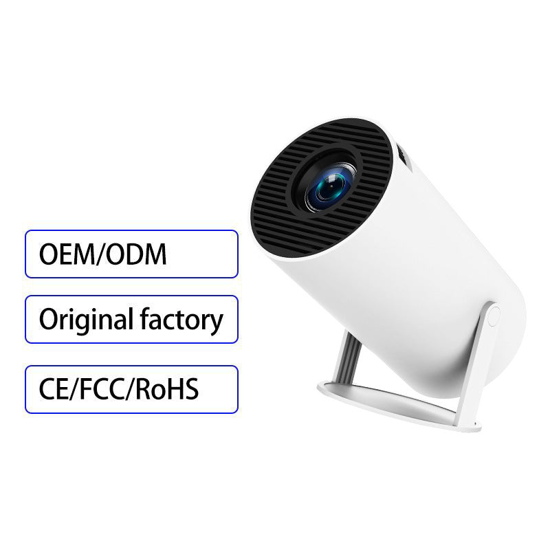 HY300 Portable Android 11 Smart Projector with 4K Support