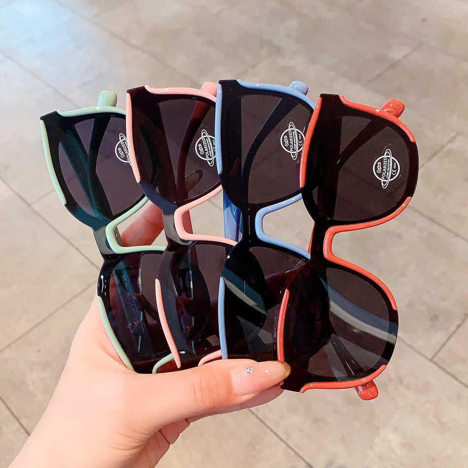 Kids Polarized Cat-Eye Sunglasses