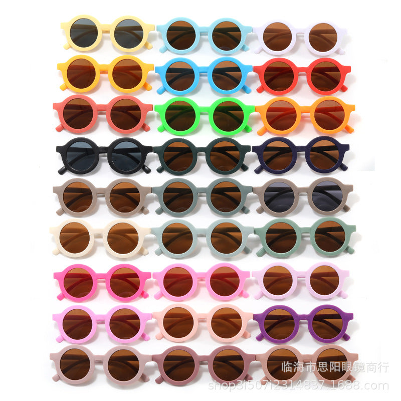 Kids Round Sunglasses – Cute UV Protection Sunglasses for Babies,