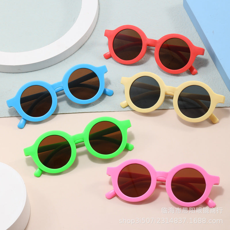 Kids Round Sunglasses – Cute UV Protection Sunglasses for Babies,