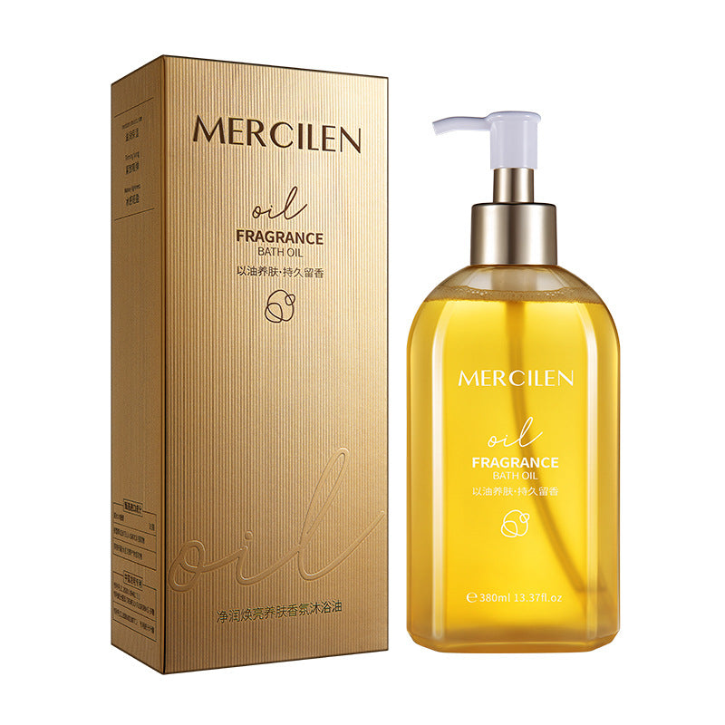 Mengxi Blue Fragrance Bath Oil – Moisturizing & Nourishing Body