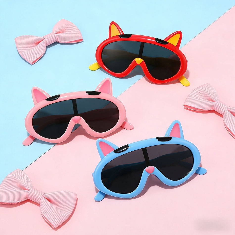 Korean Style Kids UV Protection Sunglasses – Cute Cartoon