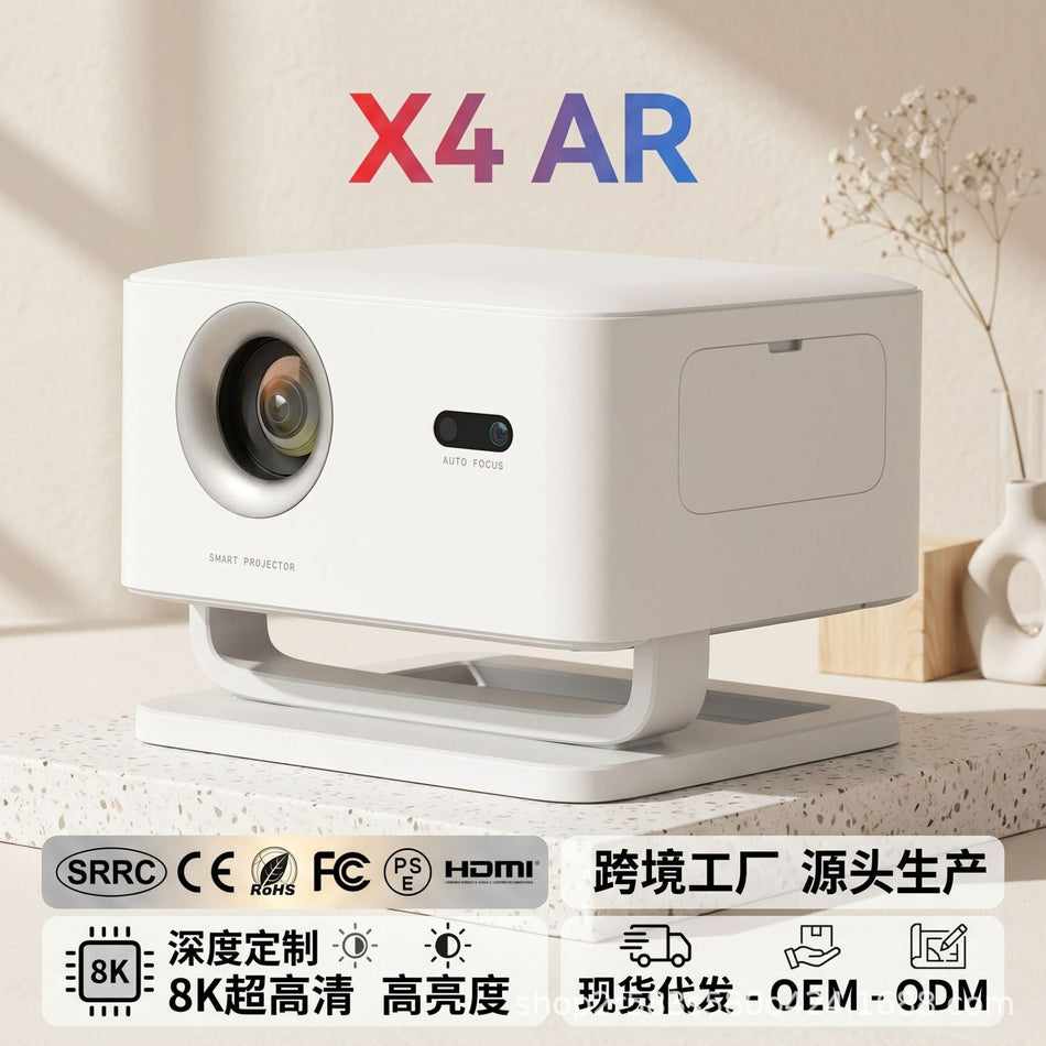 X4Ar Auto Focus 8K Ultra Clear Smart Portable Projector