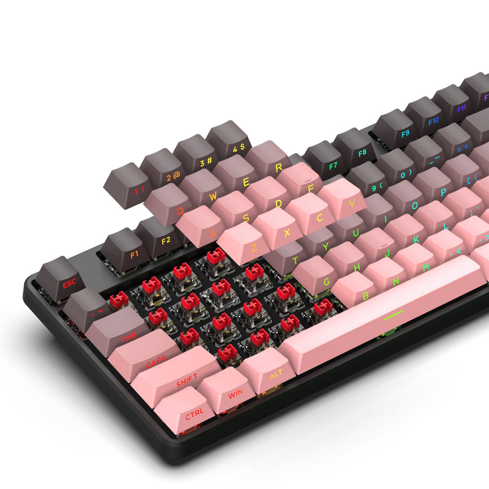 87-Key Wireless Mechanical Keyboard with RGB PBT Keycaps