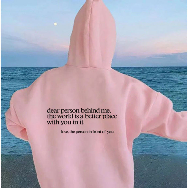 Women's Oversized Graphic Hooded Short Sleeve Sweatshirt