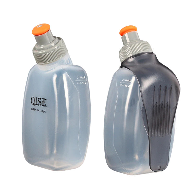 FLEAP 250ml Running Water Bottle with Buckle - Compact