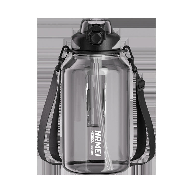Enrmei Large Capacity Tritan Water Bottle - Fitness