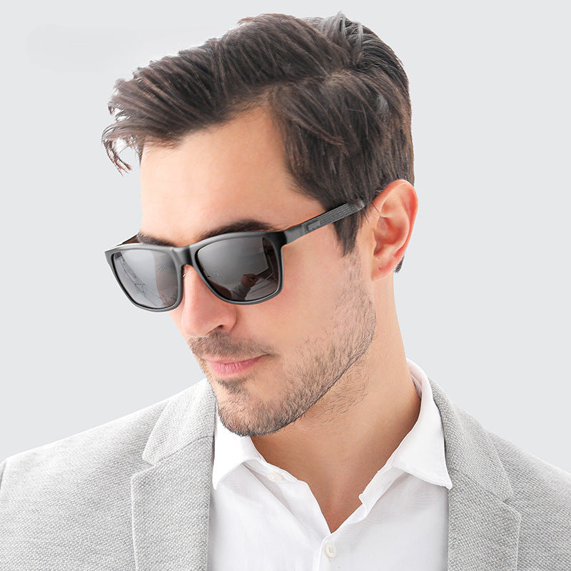 Polarized Sunglasses UV400 Aluminum Alloy Fashion Glasses Men