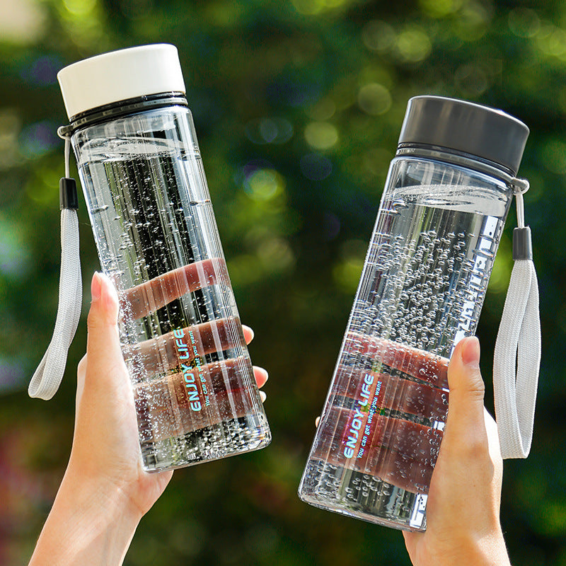 Qi Feng Sealed Sports Water Cup - Portable, 650ml