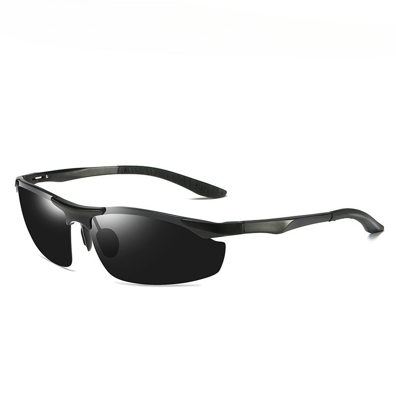 Aluminum Magnesium Polarized Sunglasses UV400 Night Vision Sports