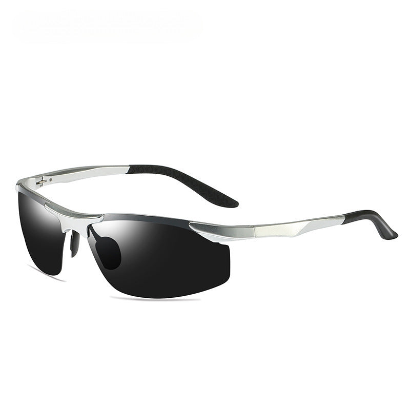 Aluminum Magnesium Polarized Sunglasses UV400 Night Vision Sports
