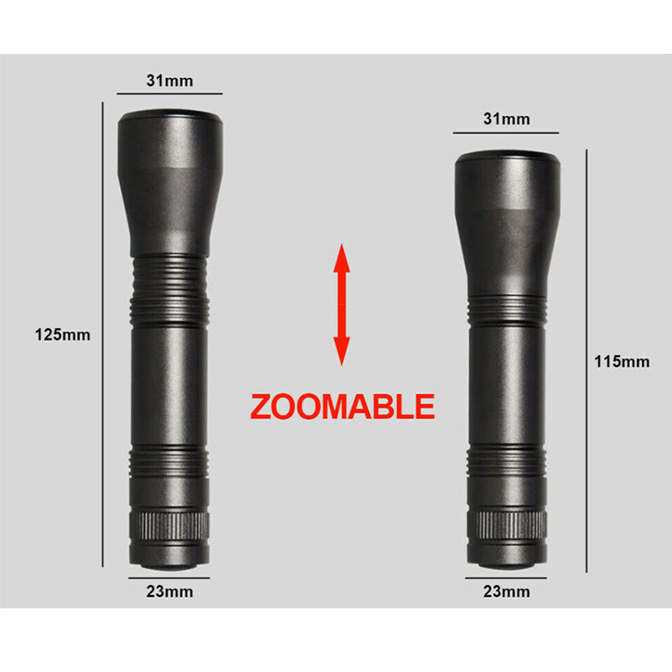 LED UV Adjustable Black Light Torch