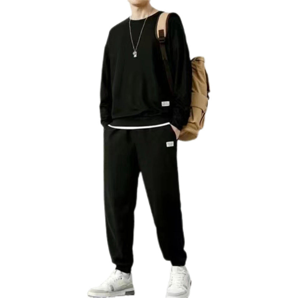 Men's Fleece-Lined Waffle Sweatshirt