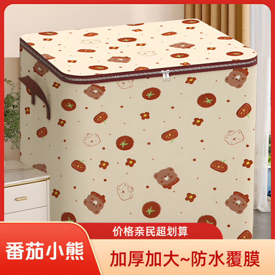 Tomato Bear Waterproof Quilt Storage Bag - Large