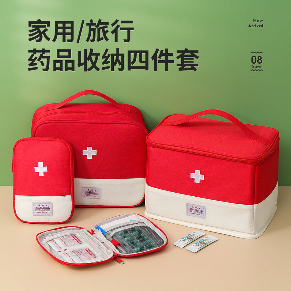 Weekeight Portable Medicine Storage Box - Oxford Cloth