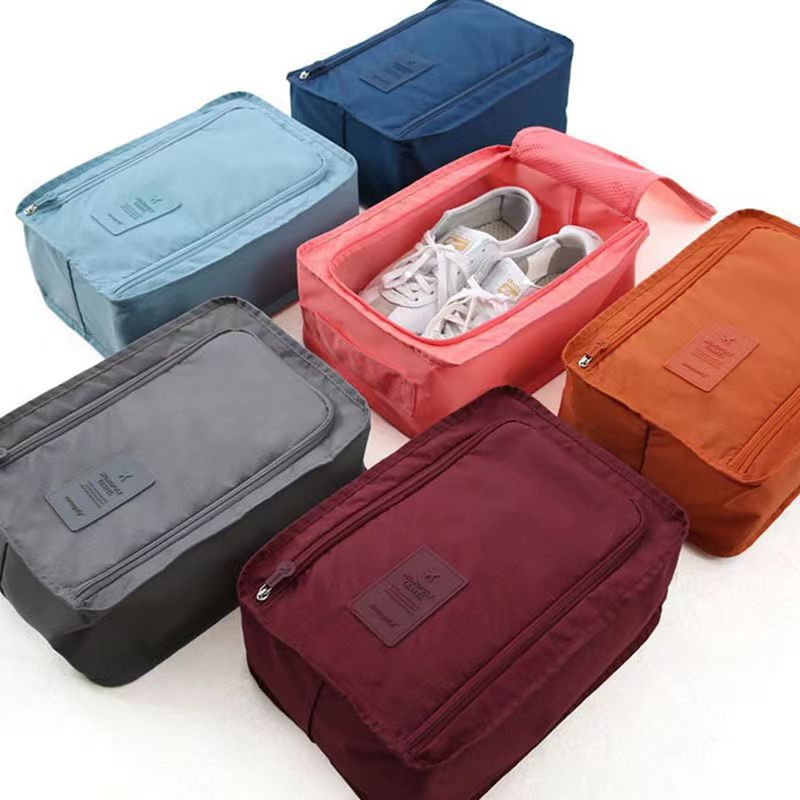 Portable Multi-Layer Travel Shoe Storage Bag - Hanging