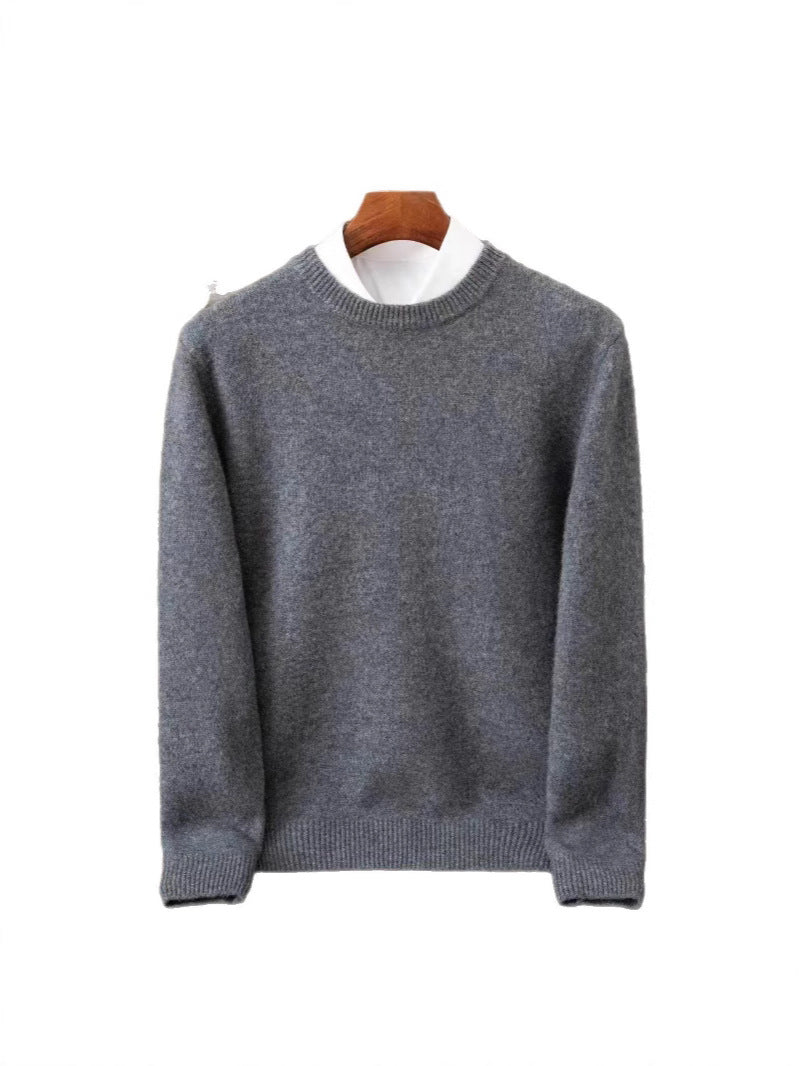 Men's V-Neck Knit Pullover Sweater