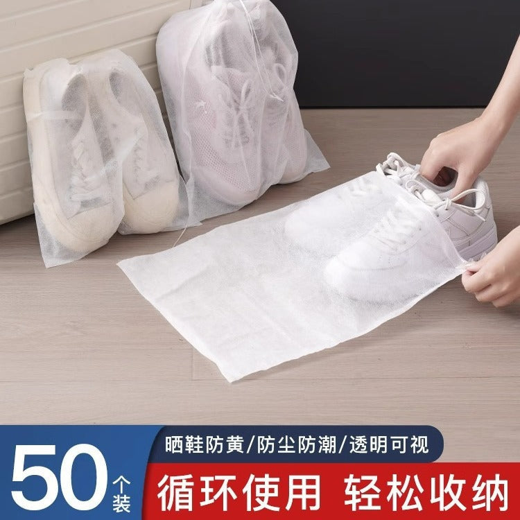 Disposable Non-Woven Shoe Storage Bag - Dustproof