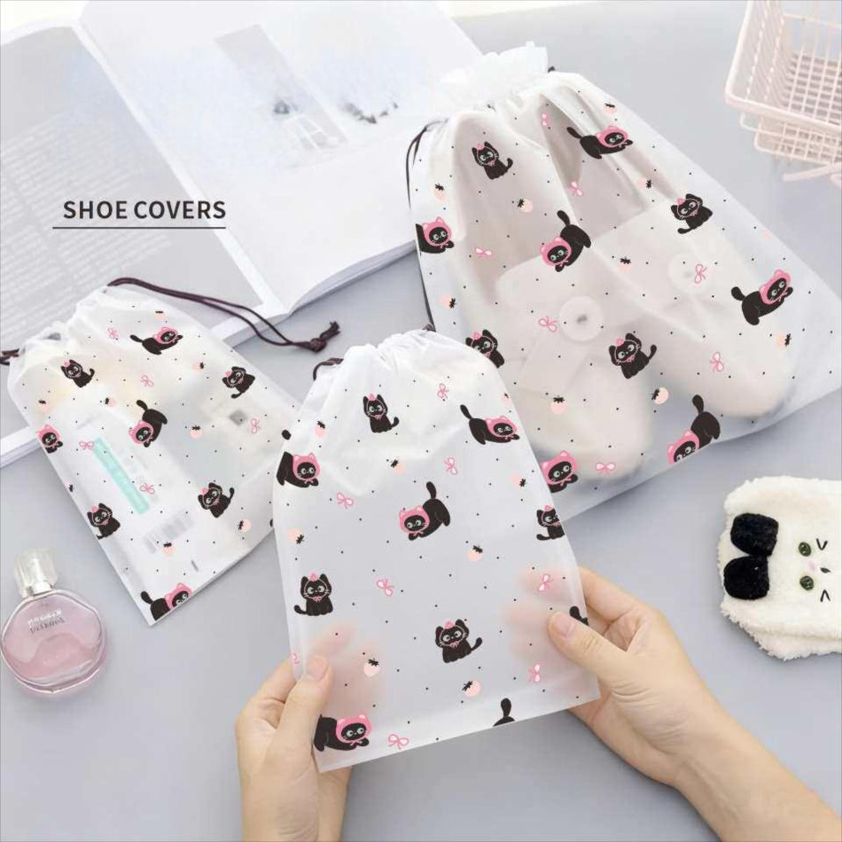 Printed Waterproof Travel Storage Bag Set - Sealed