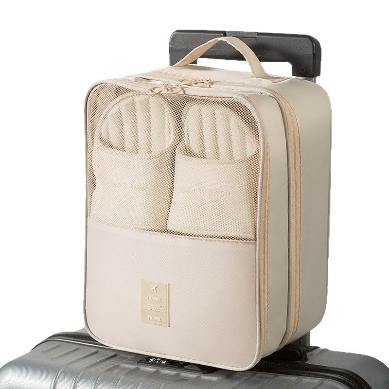 Three-Layer Travel Shoe Storage Bag - Dustproof