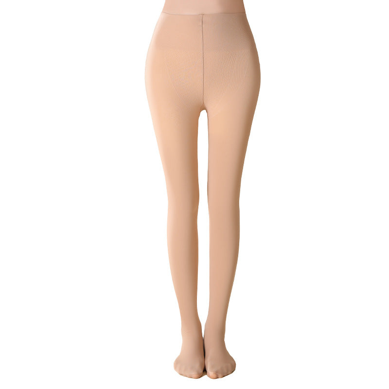 Women's 110D Velvet Shaping Bare Leg Effect Tights