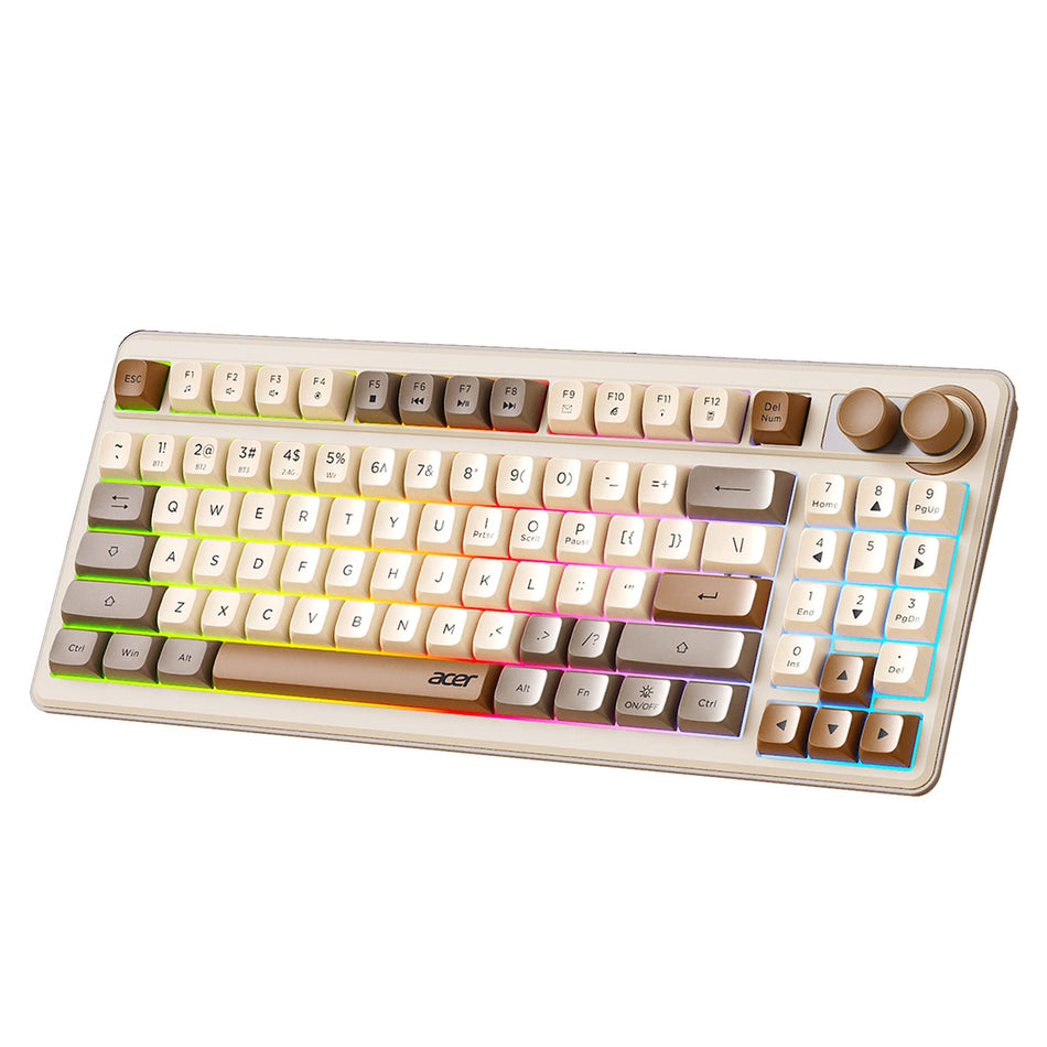 Acer OKR234 Three-Mode Bluetooth Rechargeable Silent Keyboard
