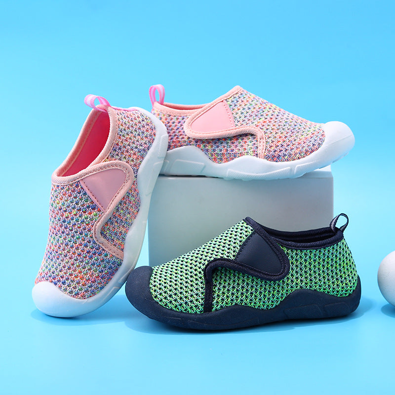 Kids' Sports Sneakers – Lightweight Casual Running Shoes for Boys