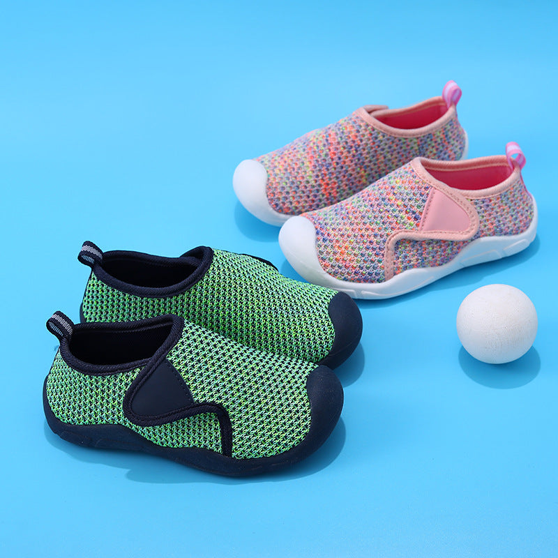 Kids' Sports Sneakers – Lightweight Casual Running Shoes for Boys