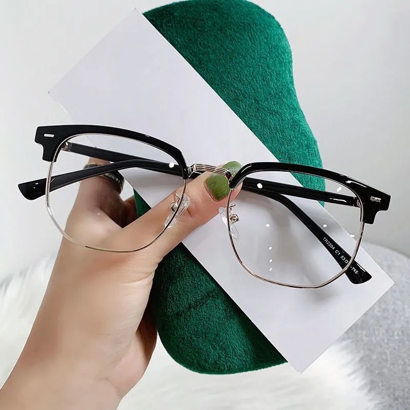 Half-Frame Blue Light Blocking Prescription Glasses