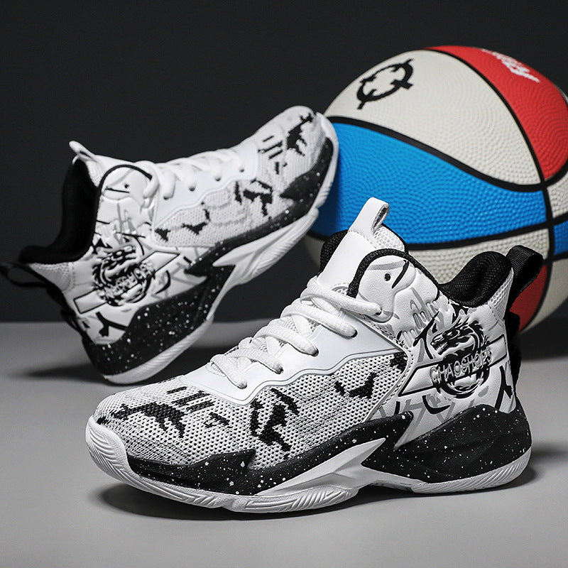 Kids' Basketball Shoes – Lightweight Breathable Sports Sneakers