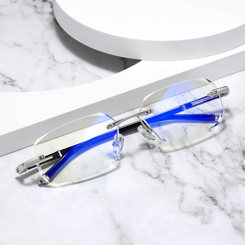 Rimless Blue Light Blocking Prescription Glasses
