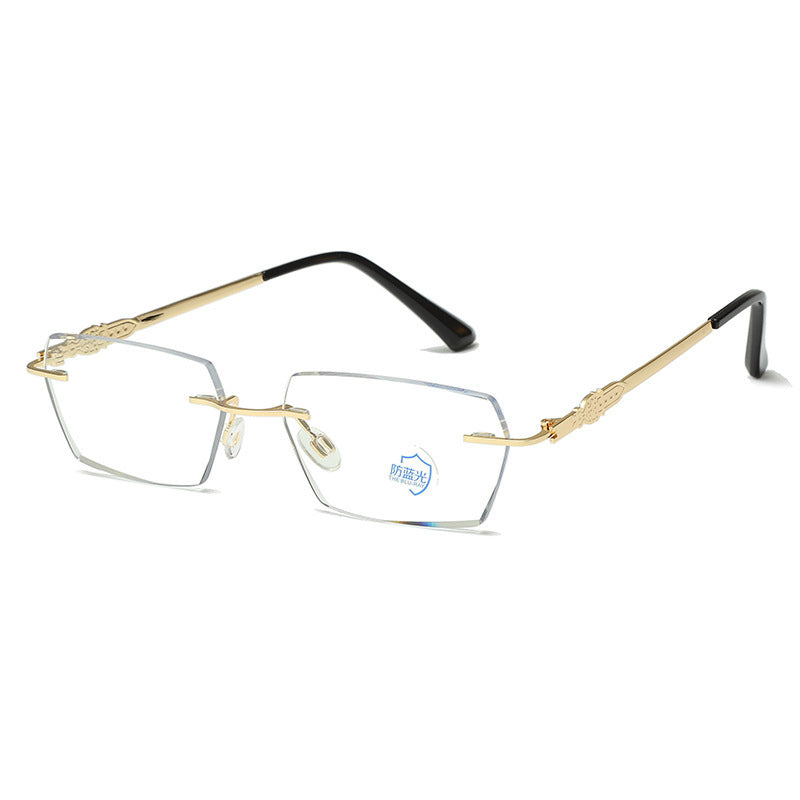 Rimless Blue Light Blocking Photochromic Glasses